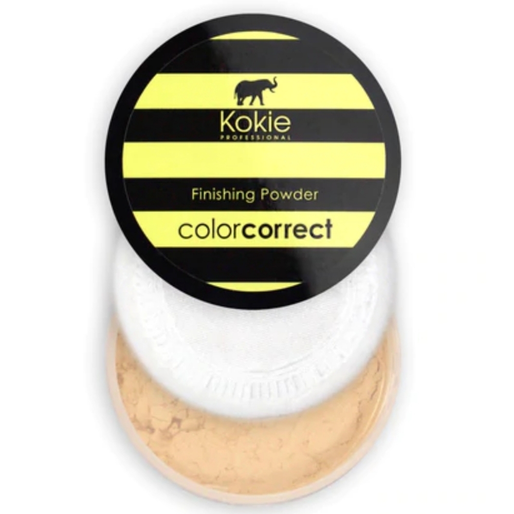 Kokie Yellow Color Correct Finishing Powder (Dullness & Darkness Correction)